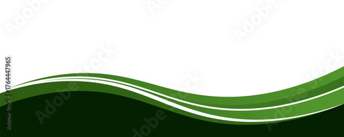 Modern green background. Graphic design pattern background template with dynamic wave shapes. Modern Trendy design in vector Illustration