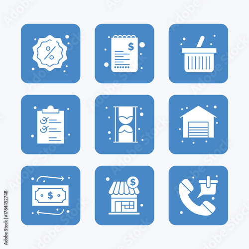 Ecommerce icon set collection. Shopping icon set collection. Linear icon collection. Editable stroke. Vector illustration