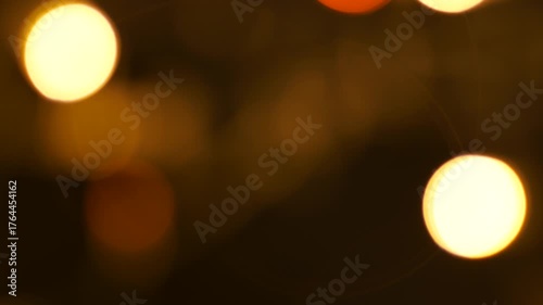 The Bokeh footage for Background or celebration holiday time concept