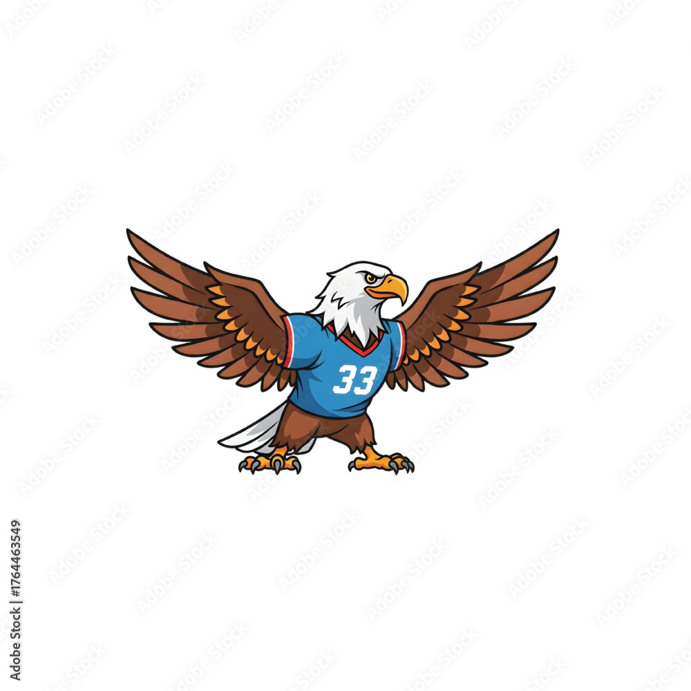 Obraz premium Mascot Eagle Icon
