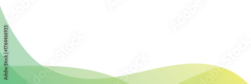 Green gradient border background vector