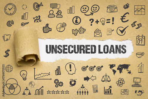 unsecured loans	
