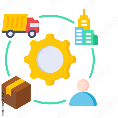 Distribution Channel Icon