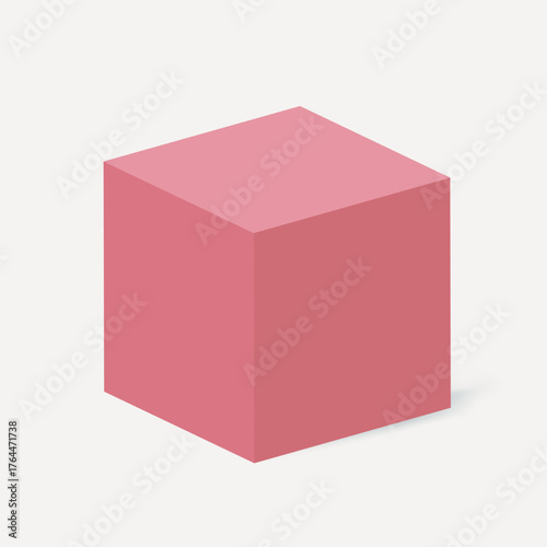 3D block shape vector