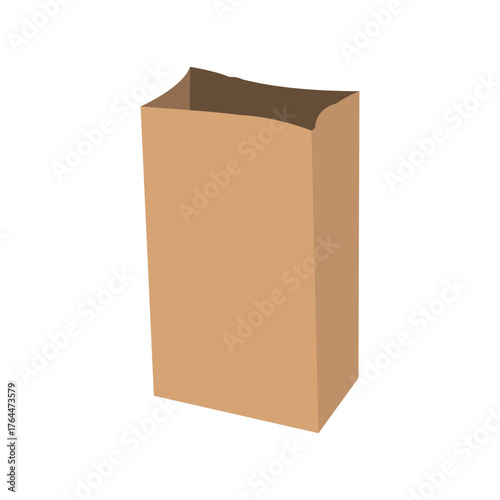 Food packaging vector isolated on white background