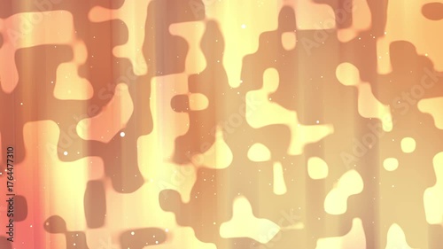 Abstract pattern of irregular shapes in yellow and brown, perfect for backgrounds, print designs, packaging, textiles, and digital art projects.