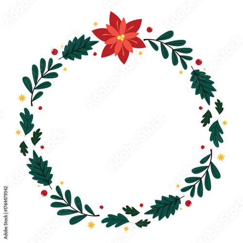 Christmas sale stickers and label. Price tag holiday. Christmas stickers. Free space for text.