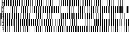 Repeating fading black white color parallel lines backdrop. Gradation lines pattern vector. Doppler effect wallpapper. Gradient striped halftone texture background 10 eps