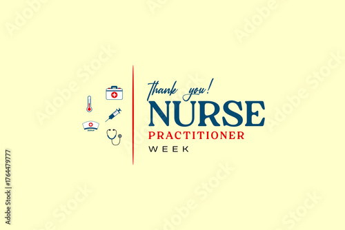 Nurse Practitioner Week holiday concept