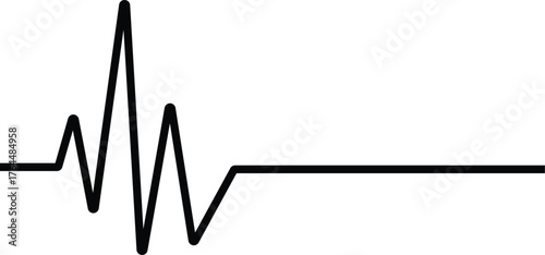 Live Heartbeat Pulse Line Illustratio