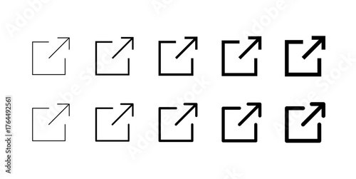 External Link Icon Set