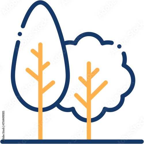 vector icon Woodland, Jungle, Trees, Green Energy, Forest, Ecology And Environment