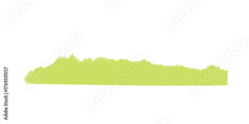 Abstract lime terrain conceptual graphic visualization A unique jagged mountain range formation against black backdrop