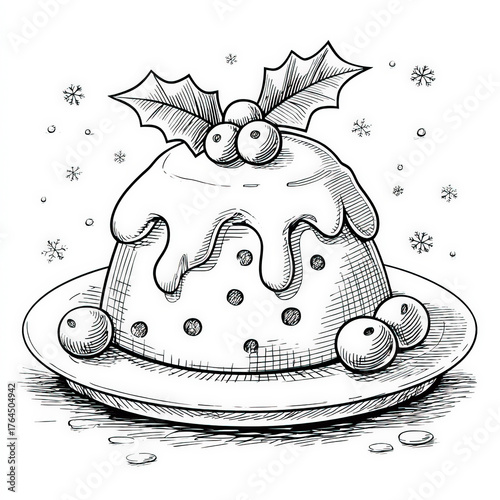 Traditional Christmas Puddi...