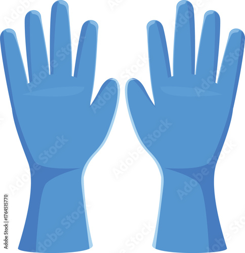 Medical gloves ensuring hygiene and protection during medical procedures