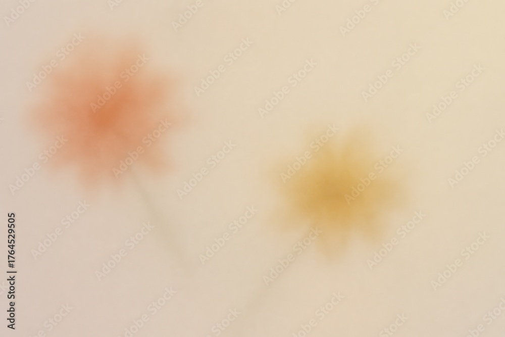 Fototapeta premium Soft dreamy floral blur with pastel tones and delicate petals
