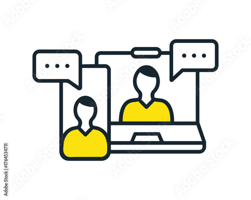 Online Consultation via Computer and Smartphone