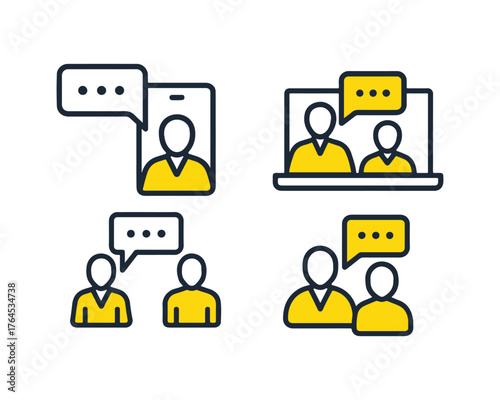 Online Consultation via Computer and Smartphone