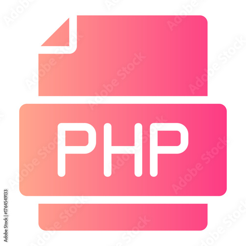 php gradient icon