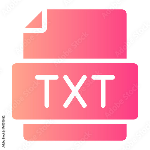 txt gradient icon