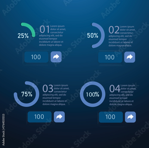 Modern abstract background