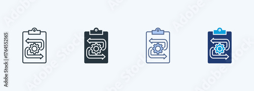 Recovery Plan Multiple Style Icon Collection