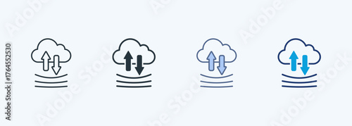 Cloud Resilience Multiple Style Icon Collection