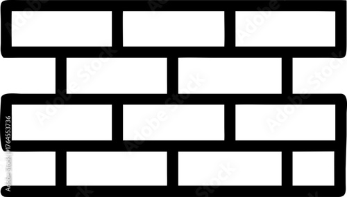 Workers are stacking bricks to build a durable wall at a construction site. The wall is taking shape with careful placement of each brick. Tools and materials are nearby to assist in the process