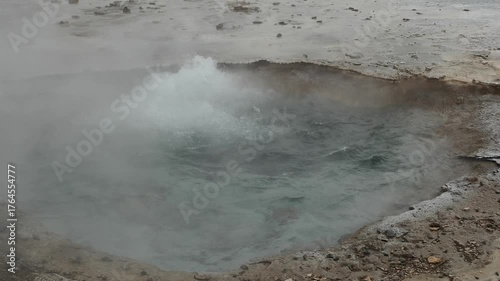 geysers and geothermal area in Iceland