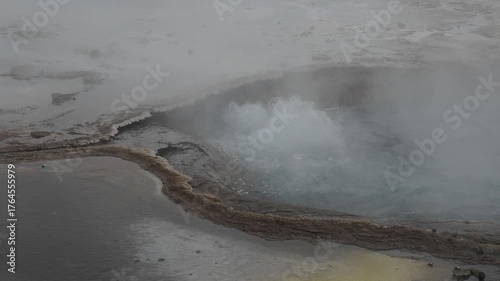 geysers and geothermal area in Iceland