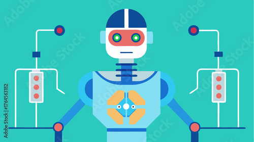 A robotic surgical interface with highdefinition visual overlays that assist surgeons by highlighting critical anatomical structures during procedures.