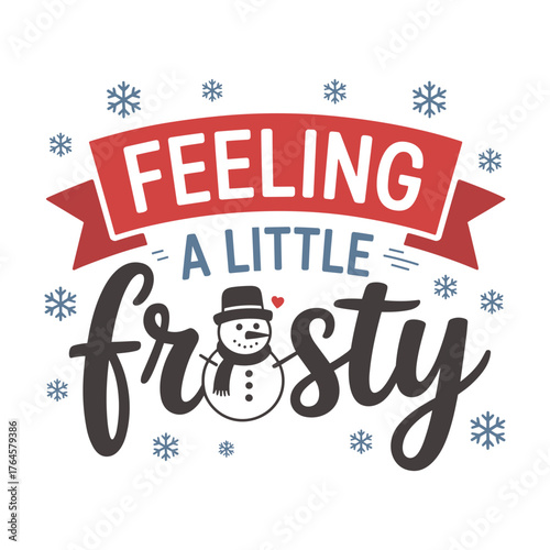 Feeling a little frosty with a cute snowman, perfect for winter vibes, holiday cheer, and seasonal fun, originally created as a scalable vector graphic.