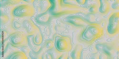 Abstract wave paper curved reliefs background. gradient multicolor wave curve lines banner background design. Topographic background and texture, monochrome image. 3D waves, White wave paper curved re