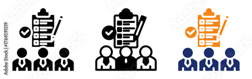 Candidate Test Icon Collection Glyph & Mixed Style 