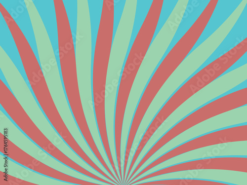 Vintage retro banner background. Colorful grunge wave wallpaper. Vector illustration. Twist party backround pattern.	
