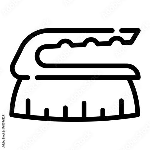 brush line icon