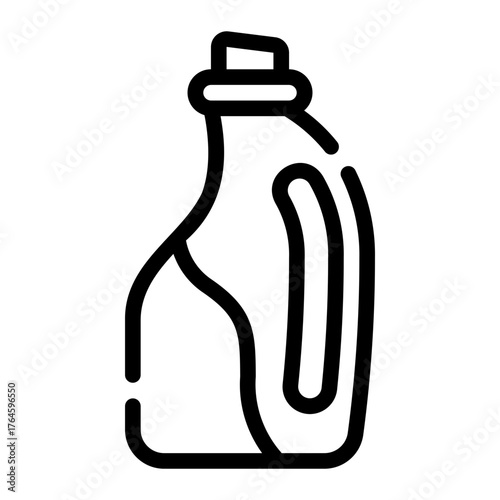 detergent line icon