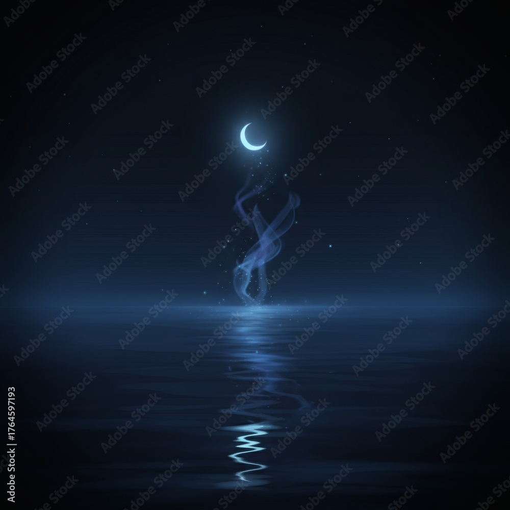 Fototapeta premium Night Calm – The Silent Mind