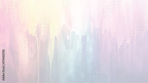 Colorful pink, yellow and turquoise gradient noisy grain background texture