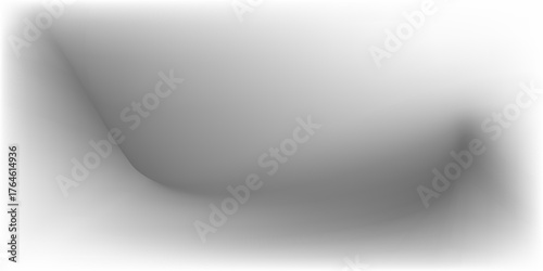 Black dark gray silver white wave abstract background for design. Light wave, wavy line. Ombre gradient. Noise rough grungy grain brushed metal metallic effect. Matte shimmer.Web banner.Wide.Panoramic