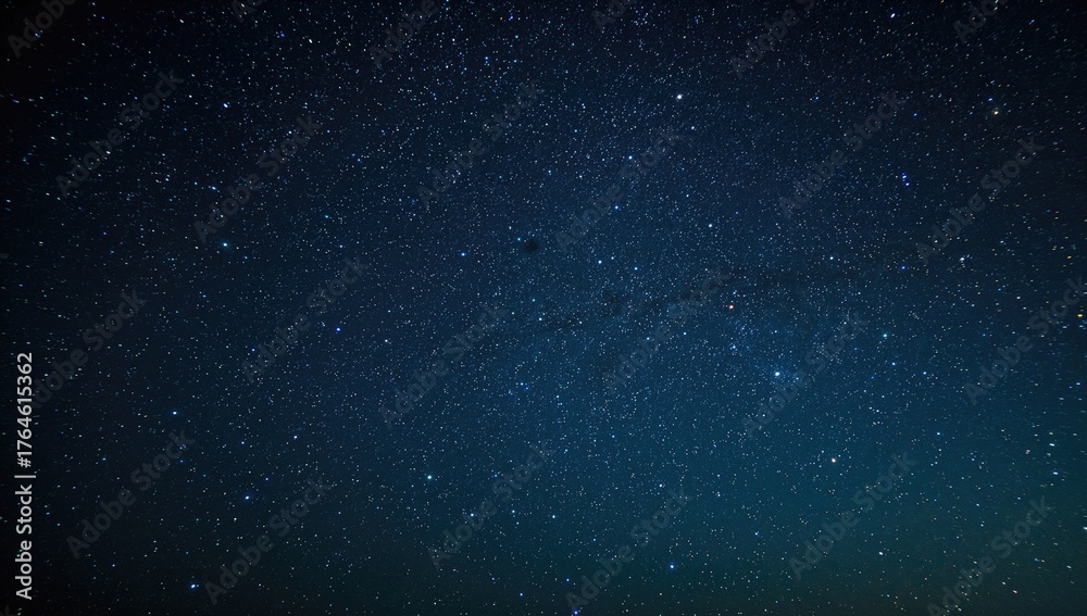 Obraz premium Nighttime Sky Filled with Numerous Stars