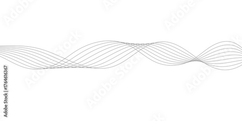 abstract wave element for design pink and white. Design template for cover, business. Abstract dynamic color lines, waves. Vector geometric backgrounds.	