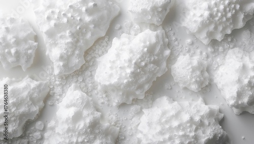 Collection of white saltpeter surface images featuring numerous tiny spheres background,pattern,abstract,texture,design,light,space,concept,wall,white