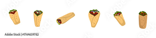 Doner Kebab Illustration