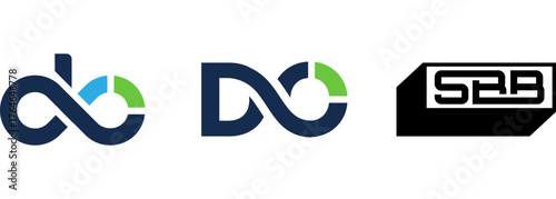 DC monogram with infinity loop and green progress arc symbolizing digital continuity and performance.