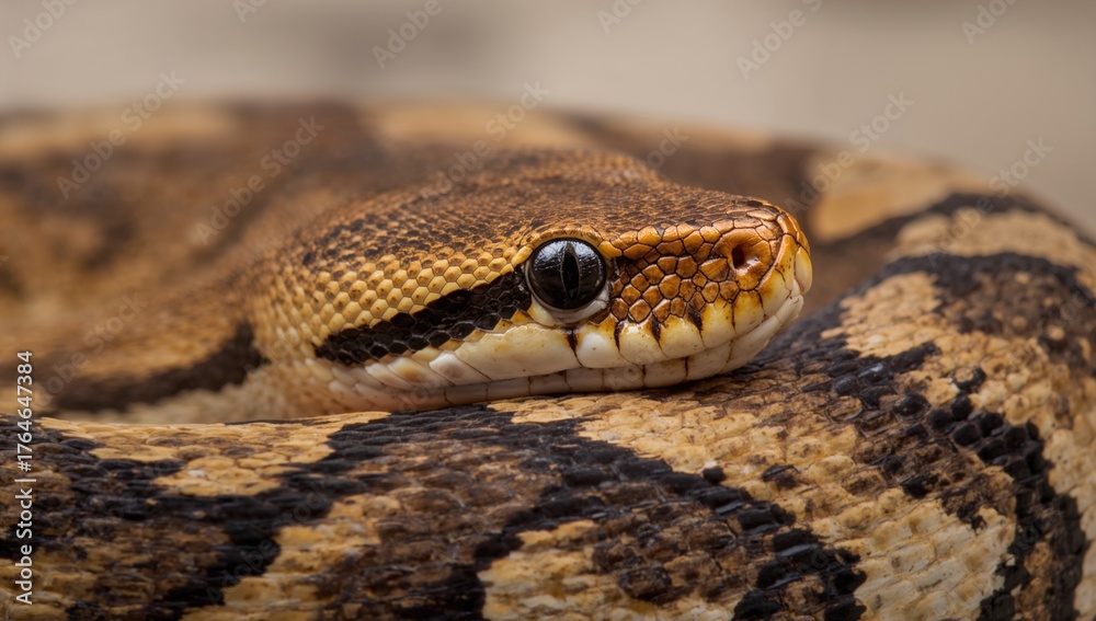 Fototapeta premium Serpentine Skin Pattern