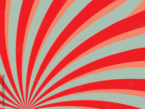 Vintage retro banner background. Colorful grunge wave wallpaper. Vector illustration. Twist party backround pattern.