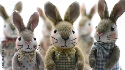 Adorable bunny toys hop into spring celebrations now
