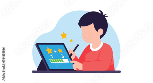 Digital Learning Platform for Young Students Focused on Interactive Math Education Engaging Young Minds Through Technology