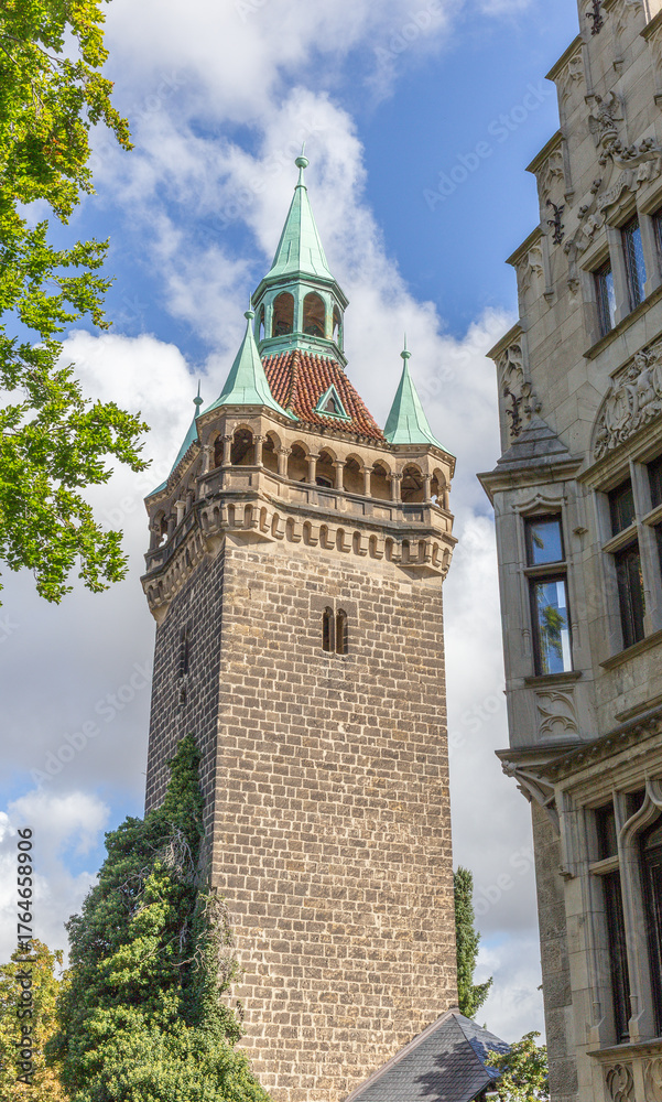 Fototapeta premium Der Quedlinburger Sternkiekerturm